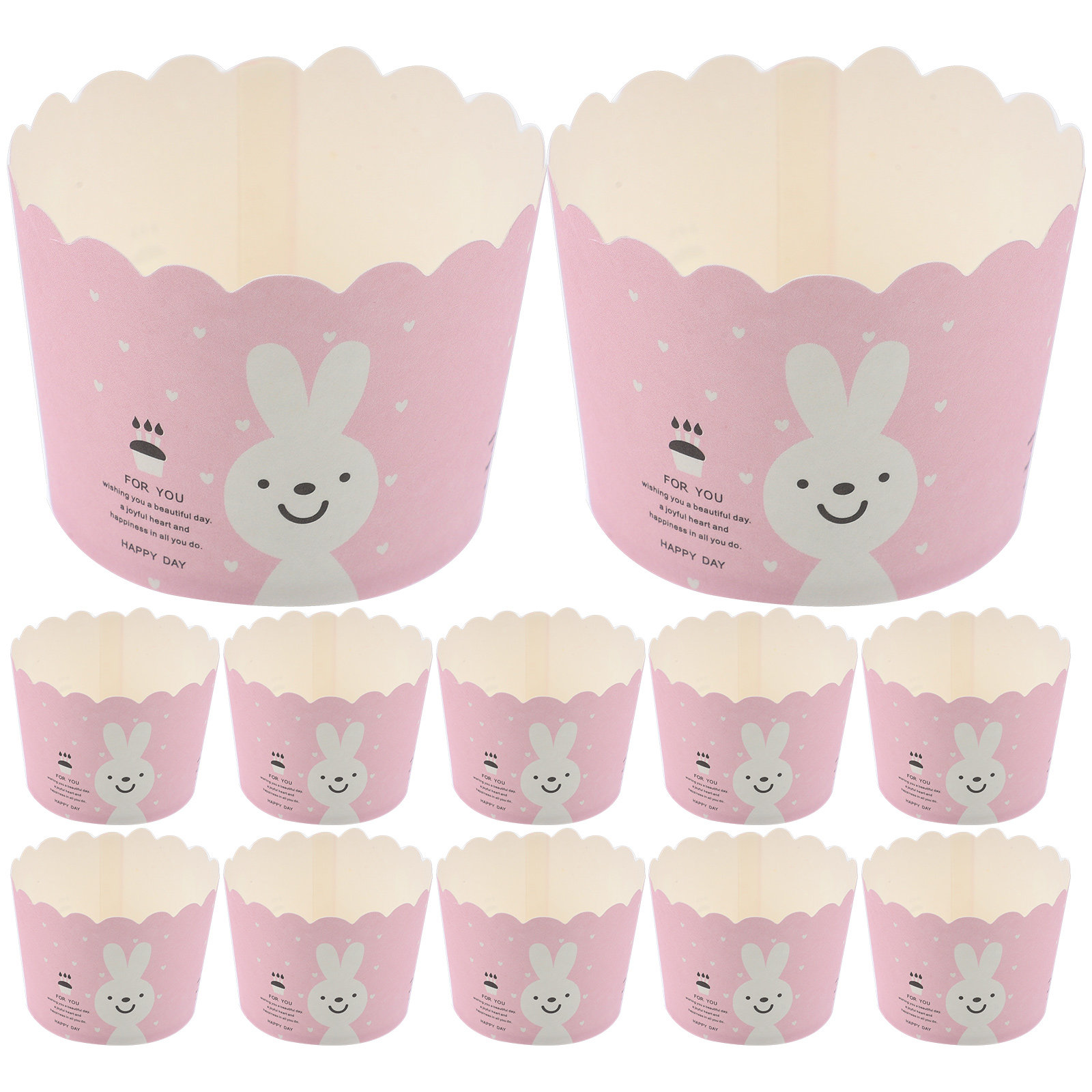 Wedding Cake Supply - 100Pcs Cake Paper Cups High Quality