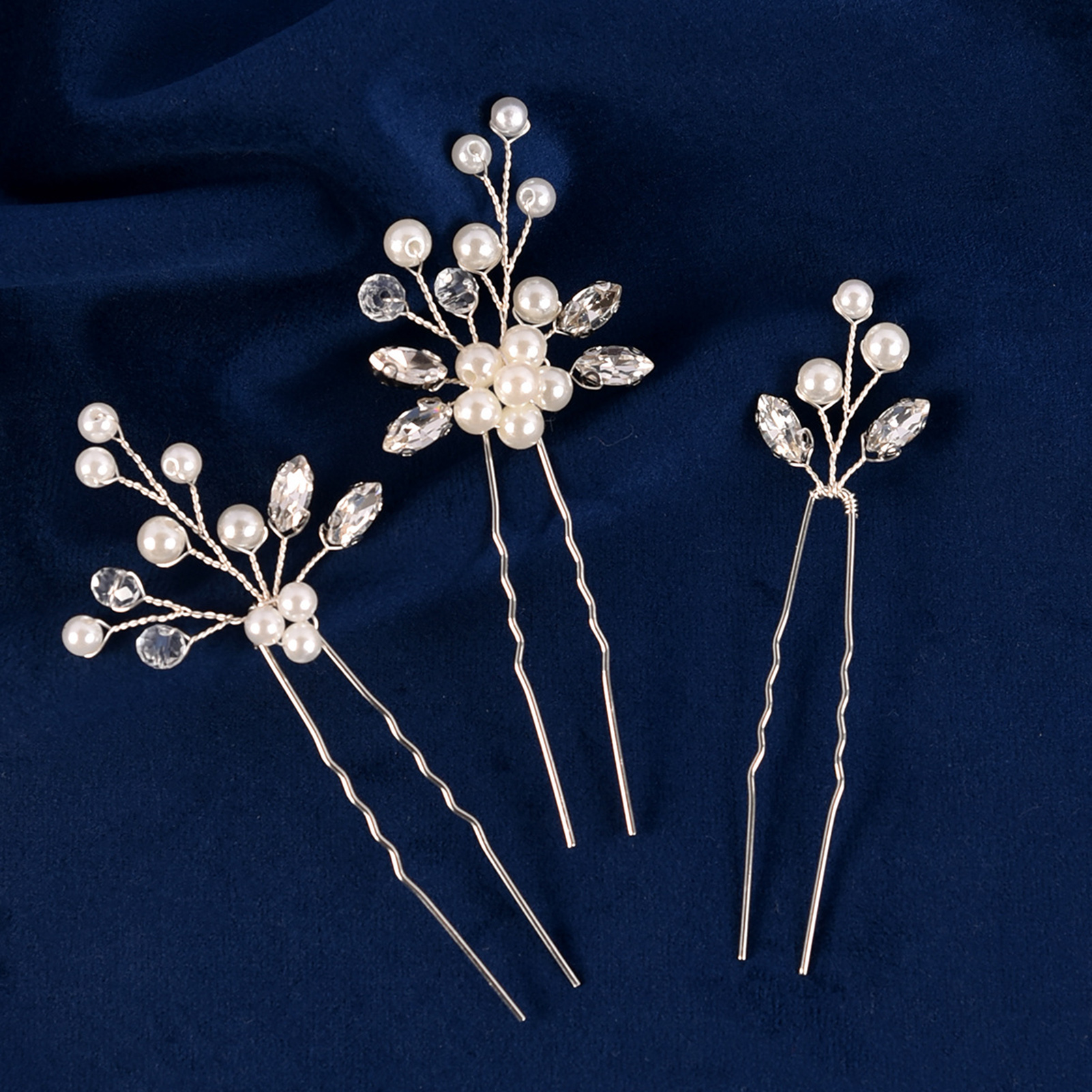 Wedding Supply List - 3pcs Bride Hairpin Trendy Hair Clip