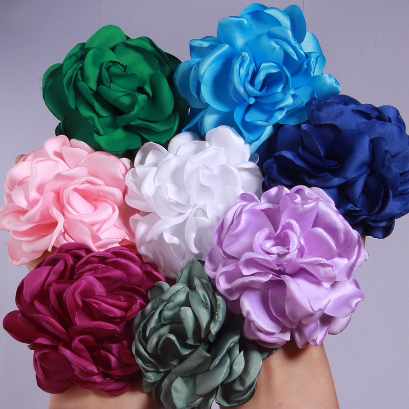8CM Artificial Satin Rose Fabr - Wedding Dress Supply review and price