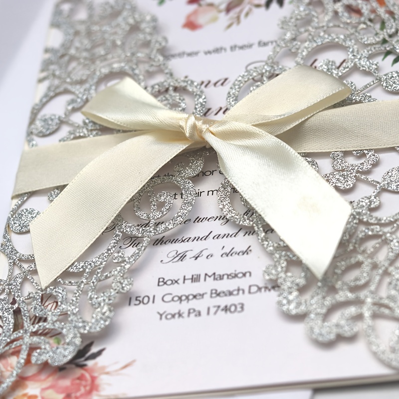 10pcs Laser Cut Wedding Invita - Wedding Supply Business review and price
