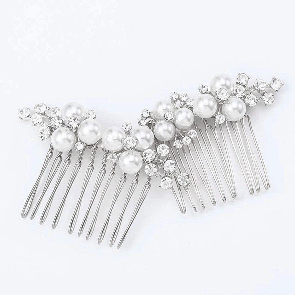 2Pcs Simple Wedding Hair Combs - Wedding Supply List review and price
