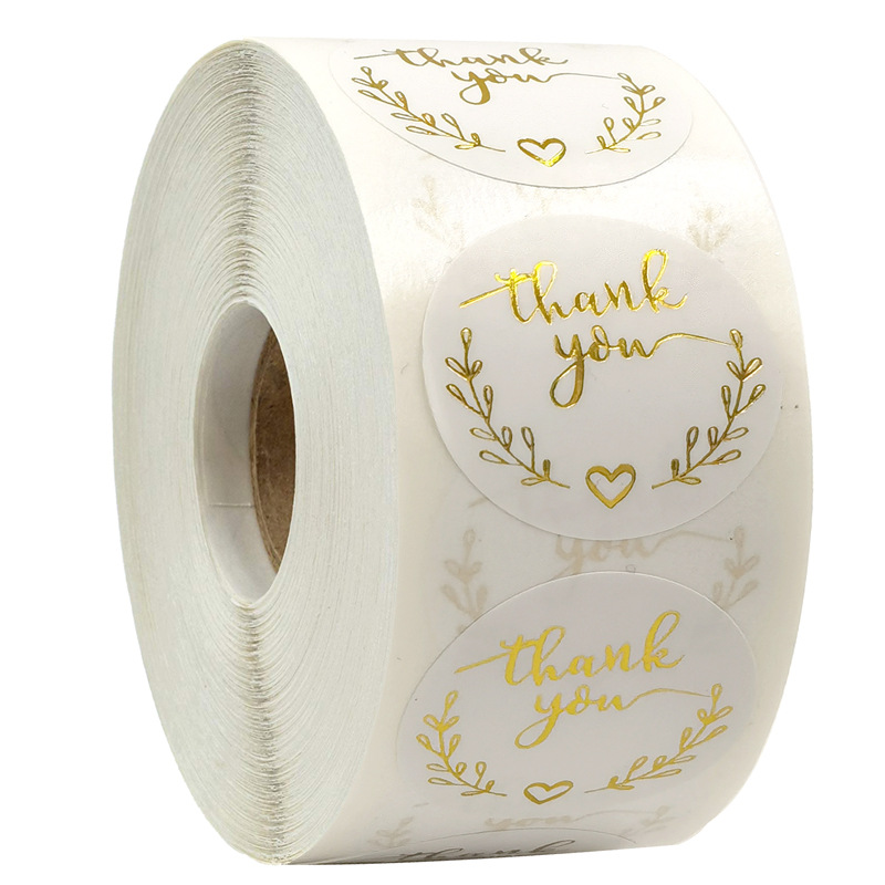 100-500pcs Gold Thank You Stic - Wedding Supply Business review and price