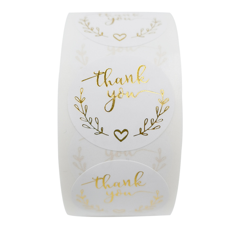 100-500pcs Gold Thank You Stic - Wedding Supply Business review and price