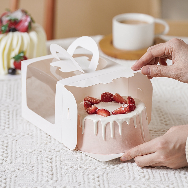 10Pcs Cake Box with Clear Wind - Wedding Cake Supply review and price