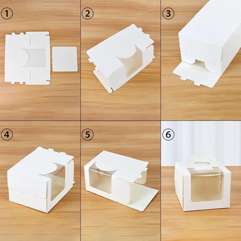 10Pcs Cake Box with Clear Wind - Wedding Cake Supply review and price