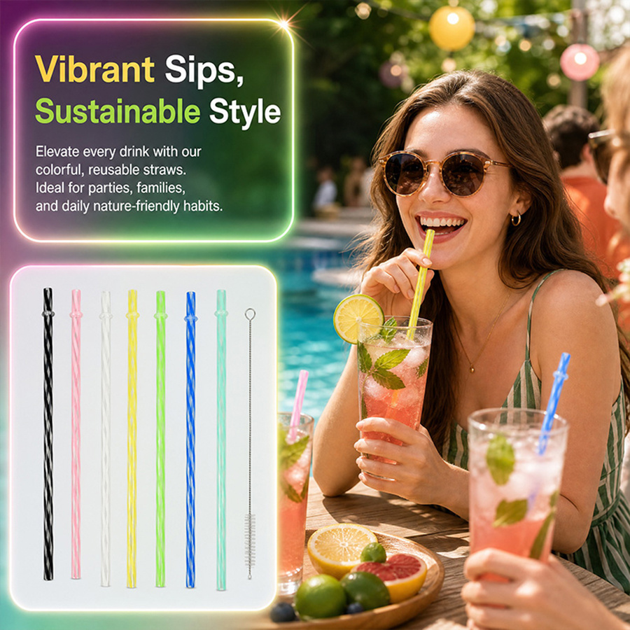 25Pcs Colorful Striped Reusabl - Wedding Supply Bulk review and price