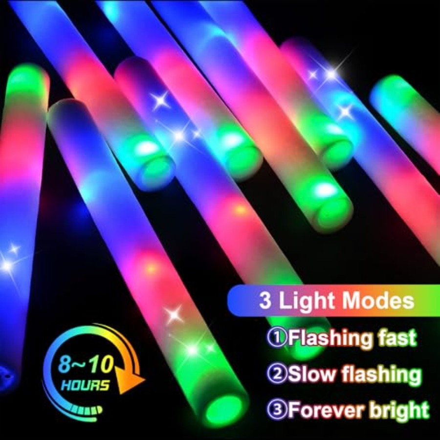 118PCS Foam Glow Sticks Bulk P - Wedding Supply Bulk review and price
