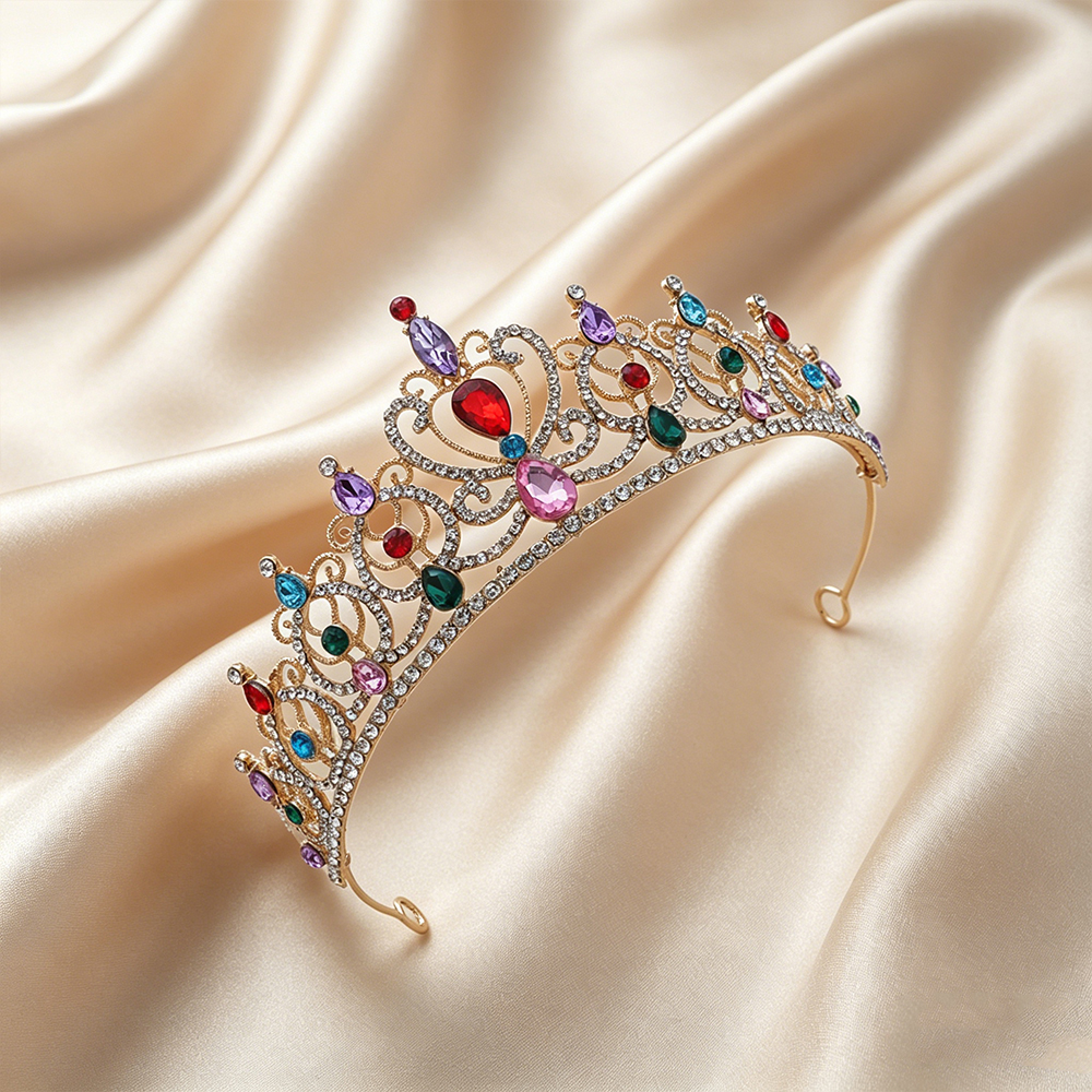 Luxury Vintage Gold Tiara Crow - Wedding Shop review and price