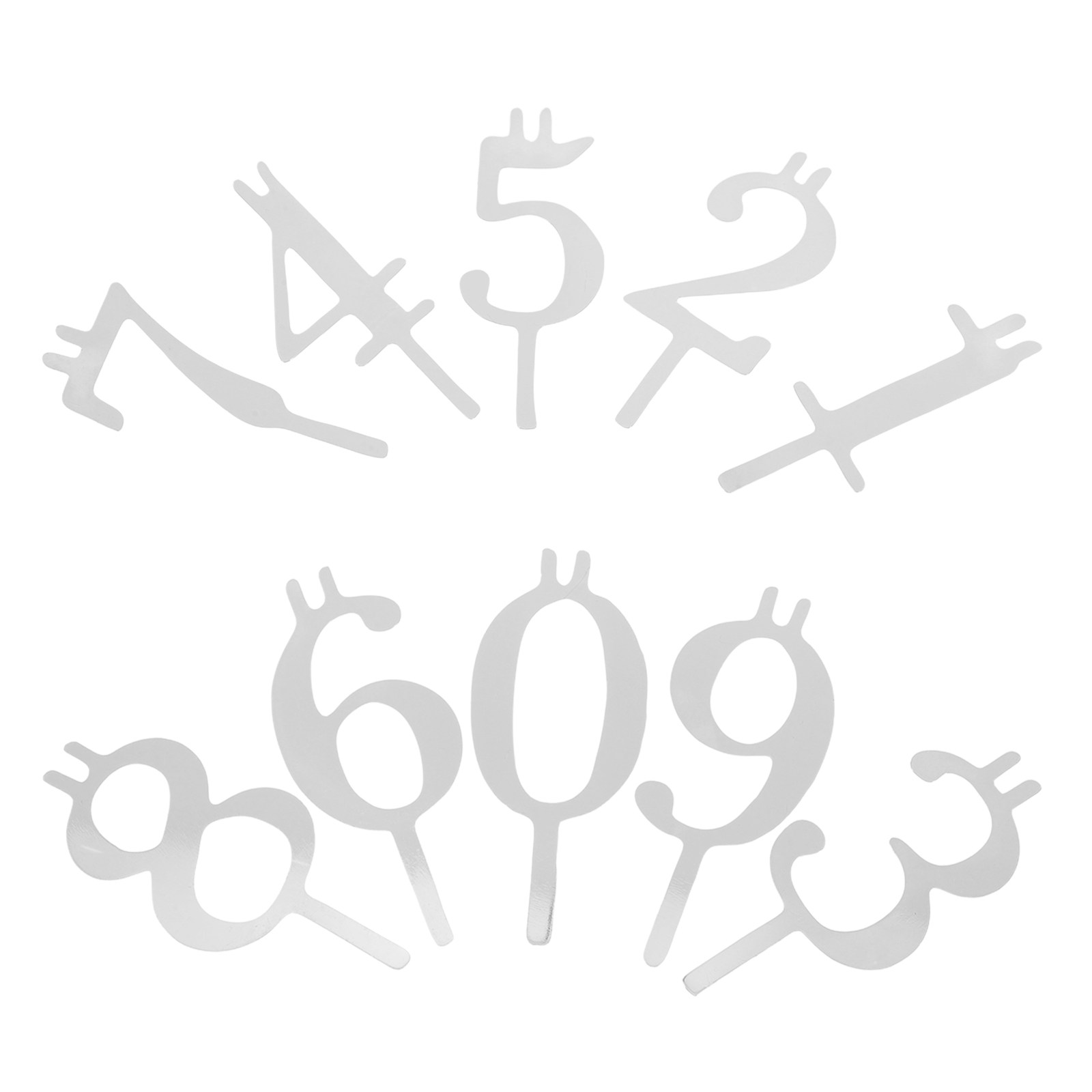 10Pcs Number Birthday Holder S - Wedding Cake Supply review and price