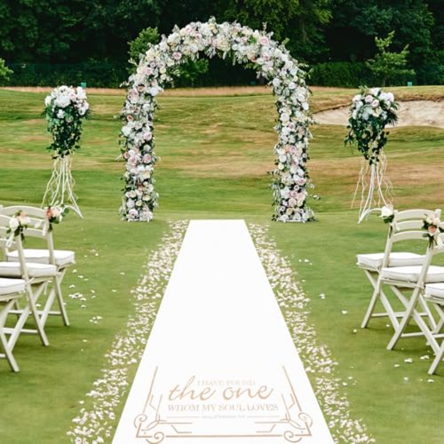 Thickened Aisle Runner for Wed - Aisle Runner White review and price