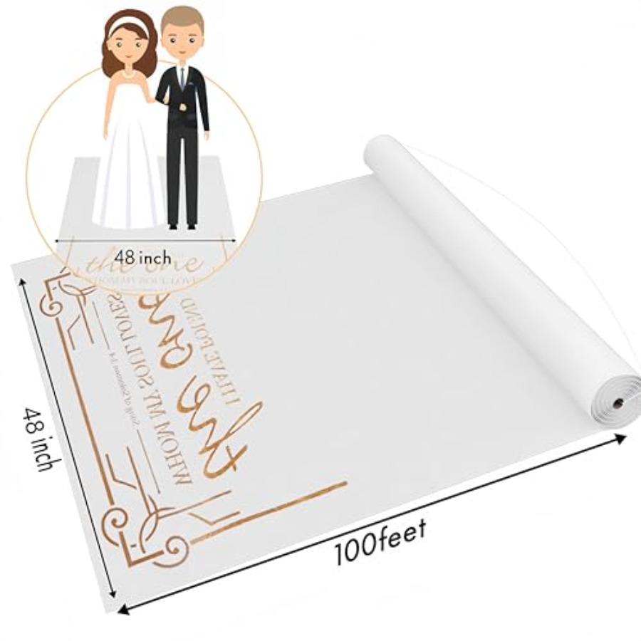Thickened Aisle Runner for Wed - Aisle Runner White review and price
