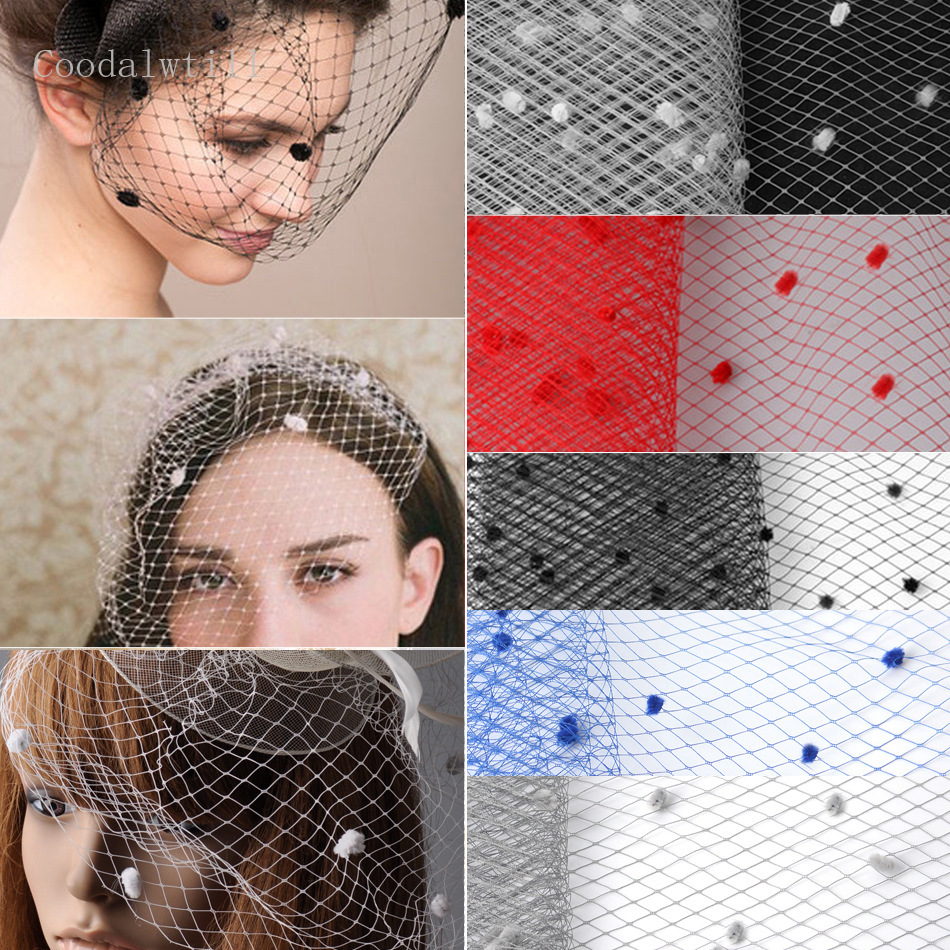 2Meters Dot Birdcage Veil Fabr - Wedding Supply List review and price