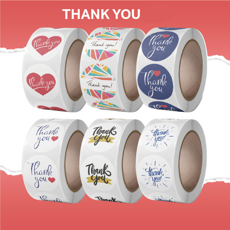 24 Styles Colorful Thanks Them - Wedding Supply Business review and price