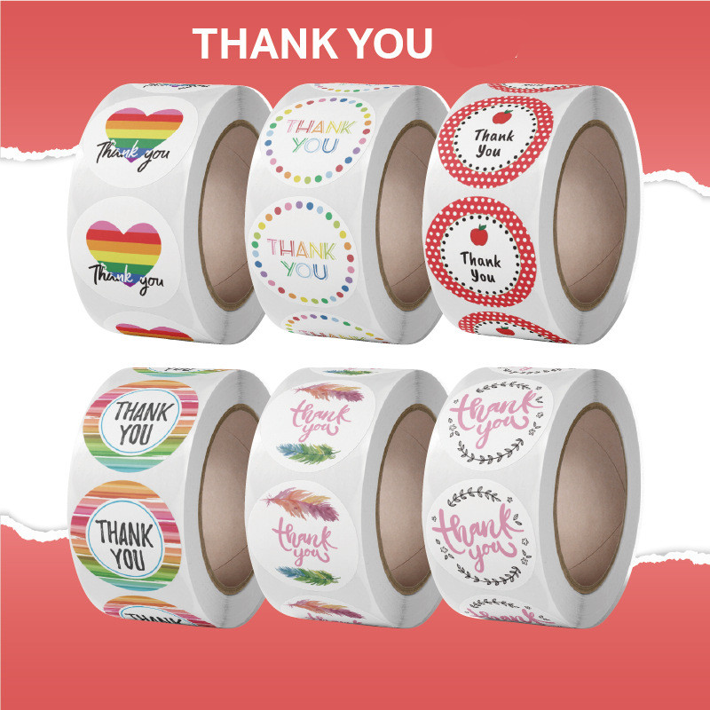 24 Styles Colorful Thanks Them - Wedding Supply Business review and price