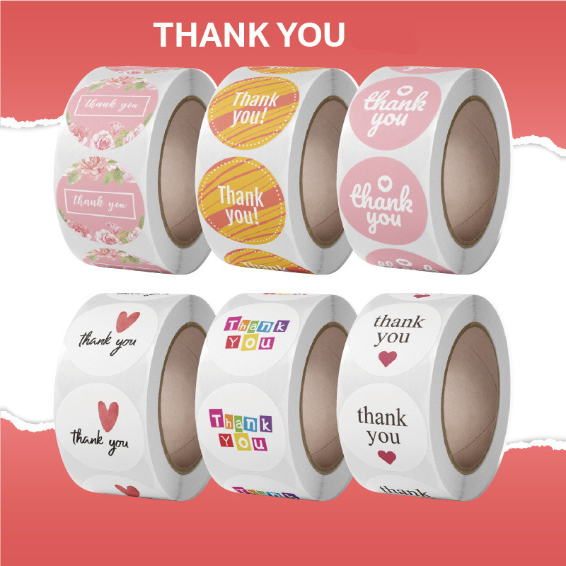 24 Styles Colorful Thanks Them - Wedding Supply Business review and price