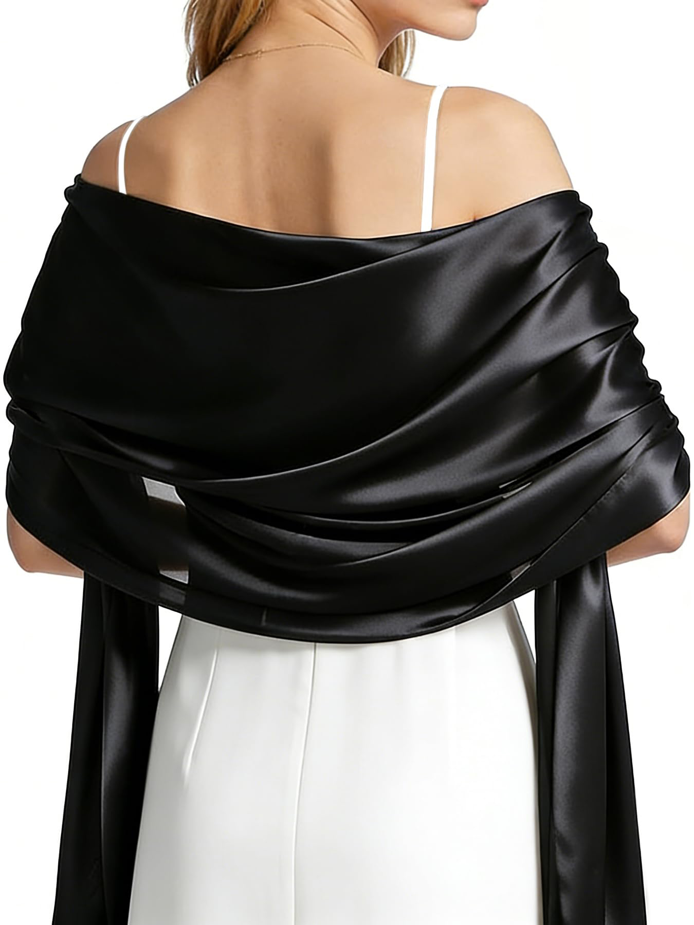 Satin Shawl Wraps for Women Ev - Wedding Dress Supply review and price