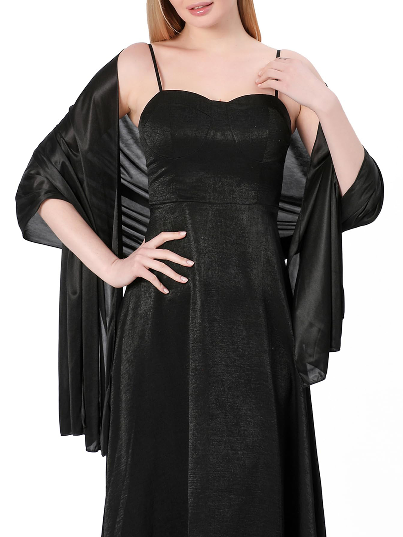 Satin Shawl Wraps for Women Ev - Wedding Dress Supply review and price