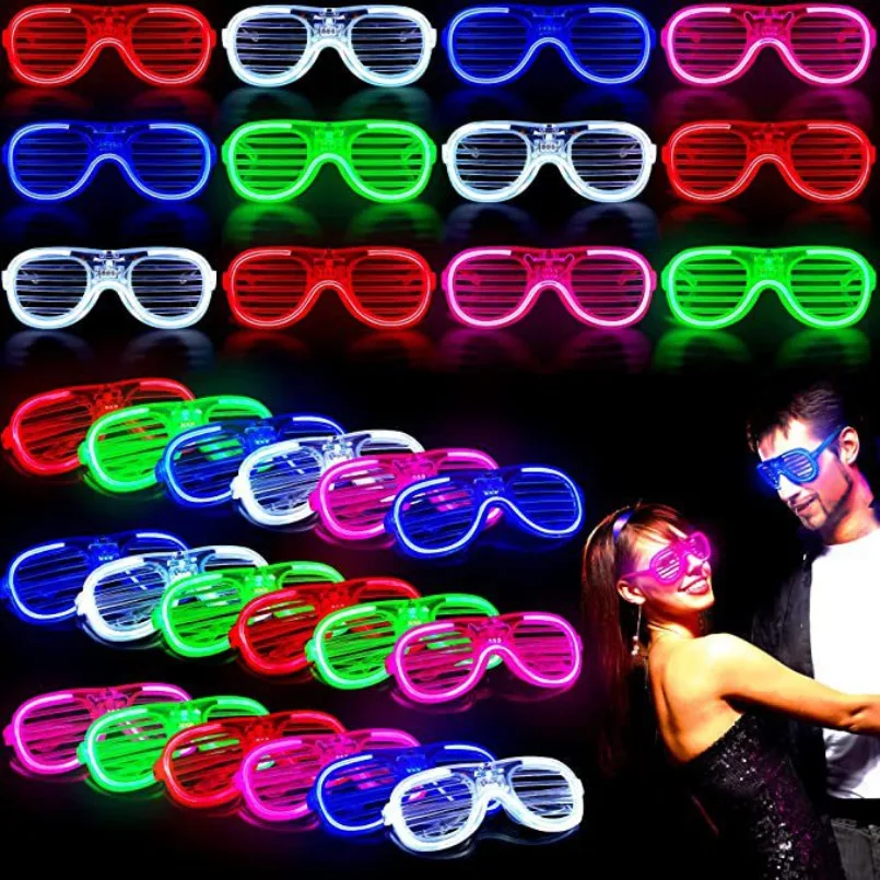 10-30Pcs Light Up LED Glasses  - Wedding Supply Bulk review and price