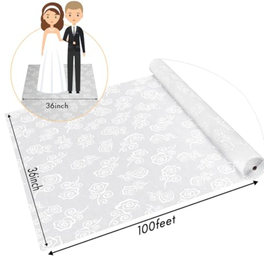 Thickened Aisle Runner for Wed - Aisle Runner White review and price
