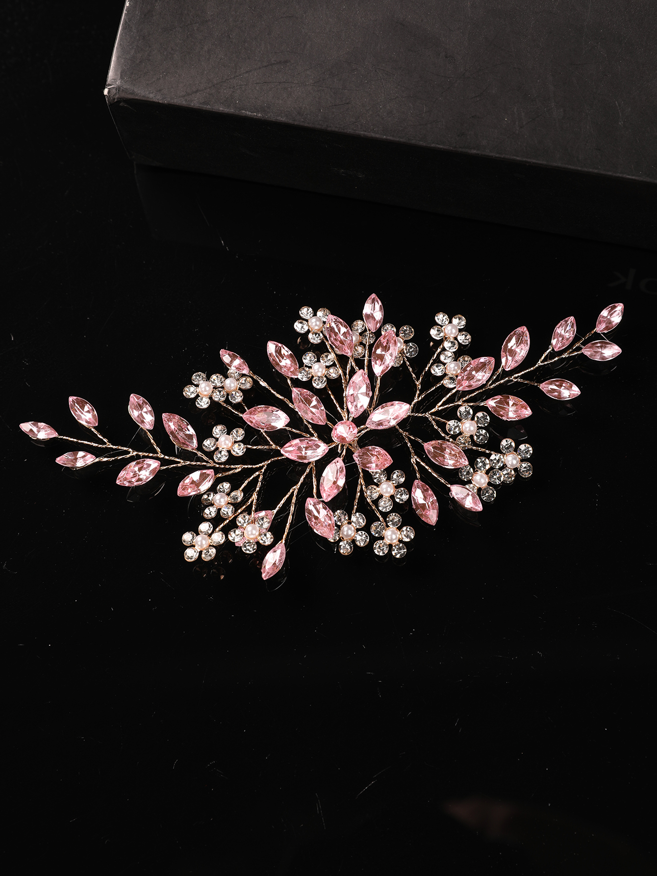 Soft Pink Crystal Bridal Headp - Wedding Dress Supply review and price