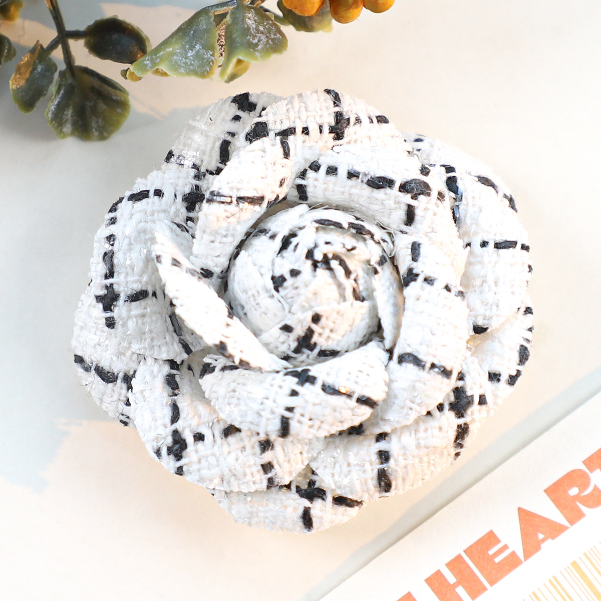 6CM Camellia Brooch for Women  - Wedding Dress Supply review and price