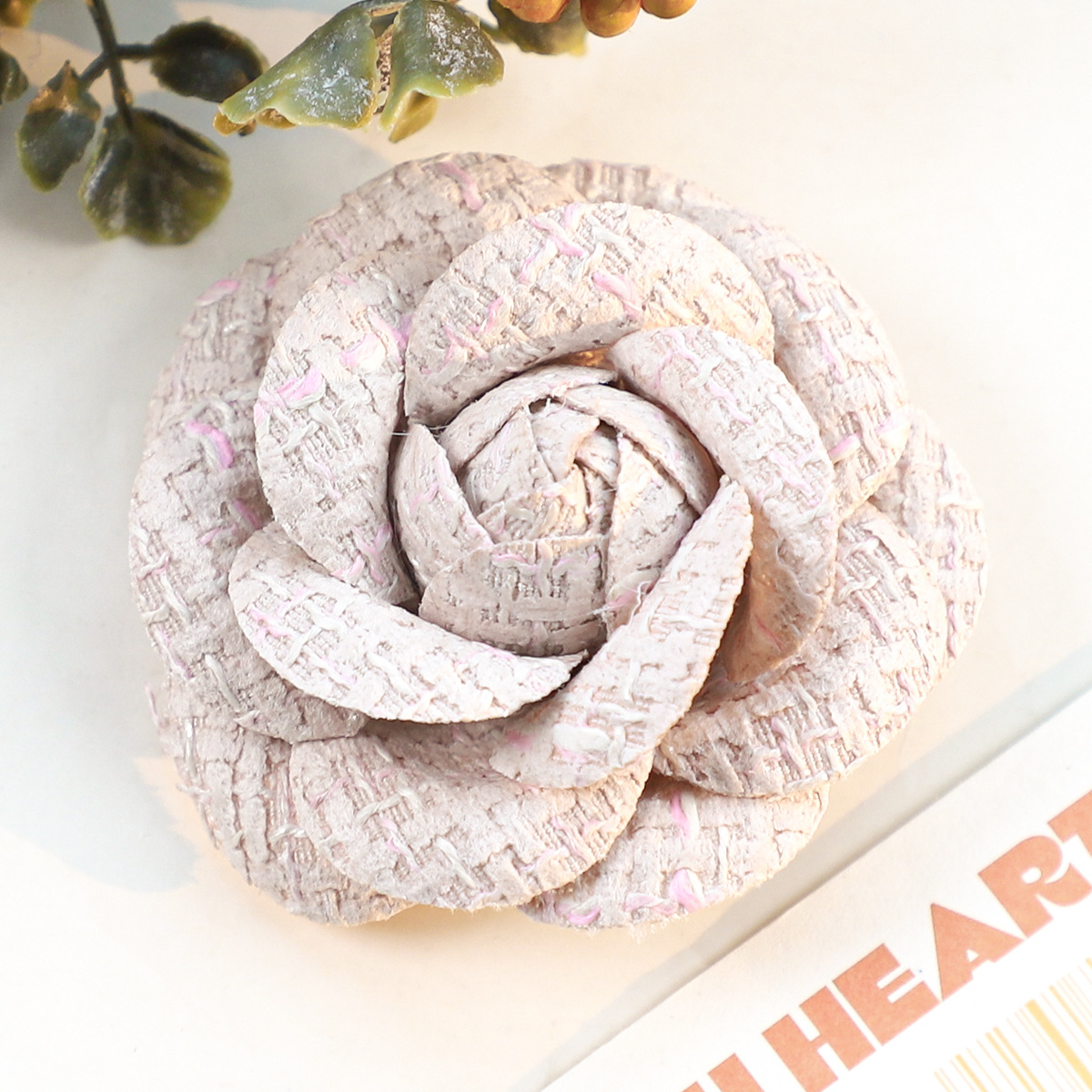 6CM Camellia Brooch for Women  - Wedding Dress Supply review and price