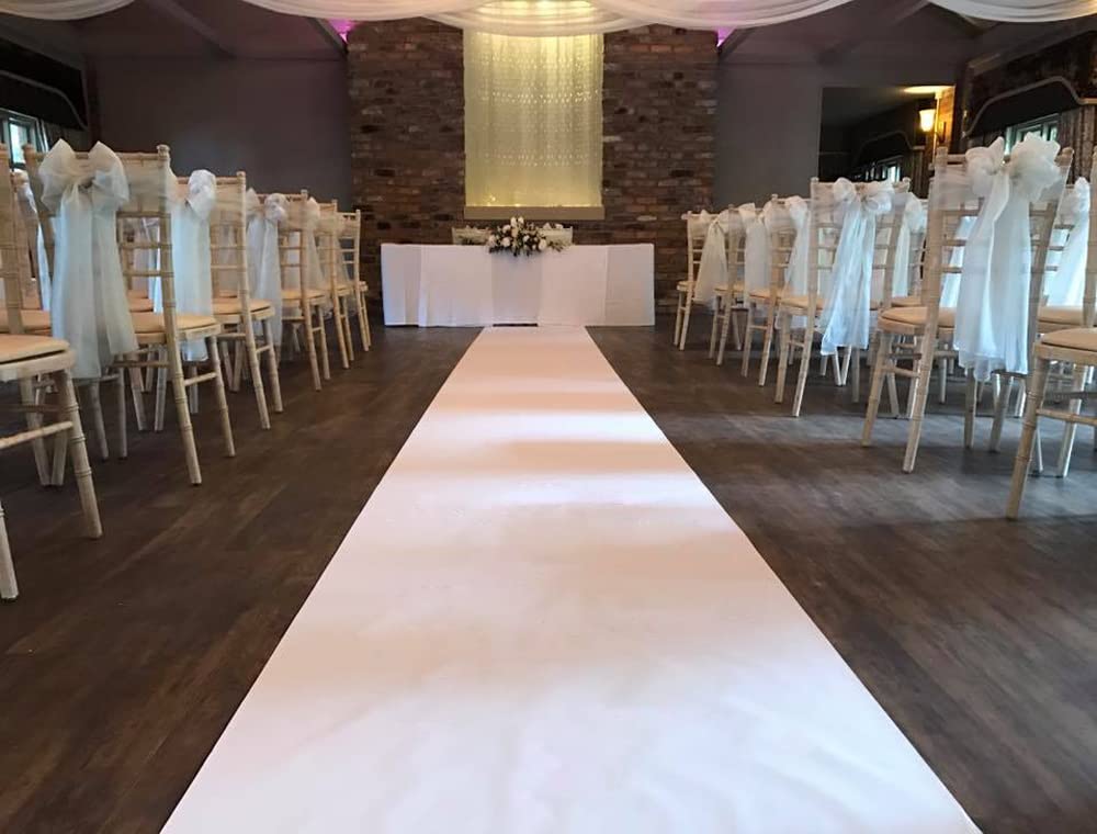 3M 6M 9M Long Wedding Aisle Ru - Aisle Runner White review and price