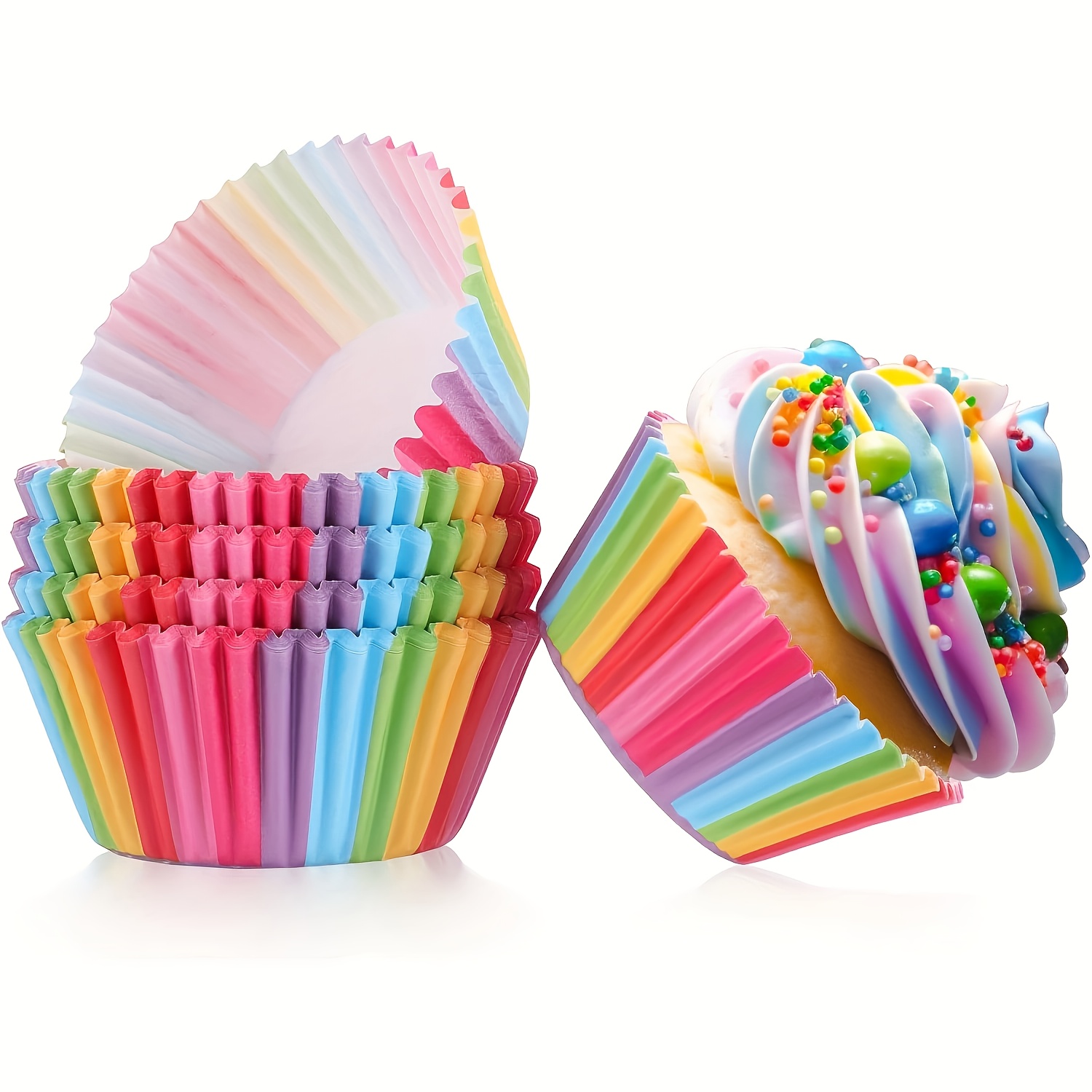 100 Pack Colorful Standard Cup - Wedding Cake Supply review and price